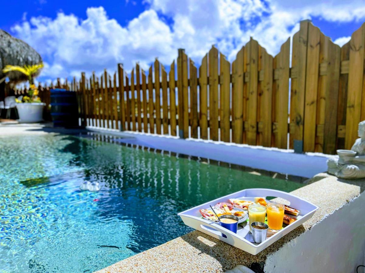 Villa Amaryllis luxueuse,piscine,vue mer,plage Sainte-Luce Eksteriør bilde