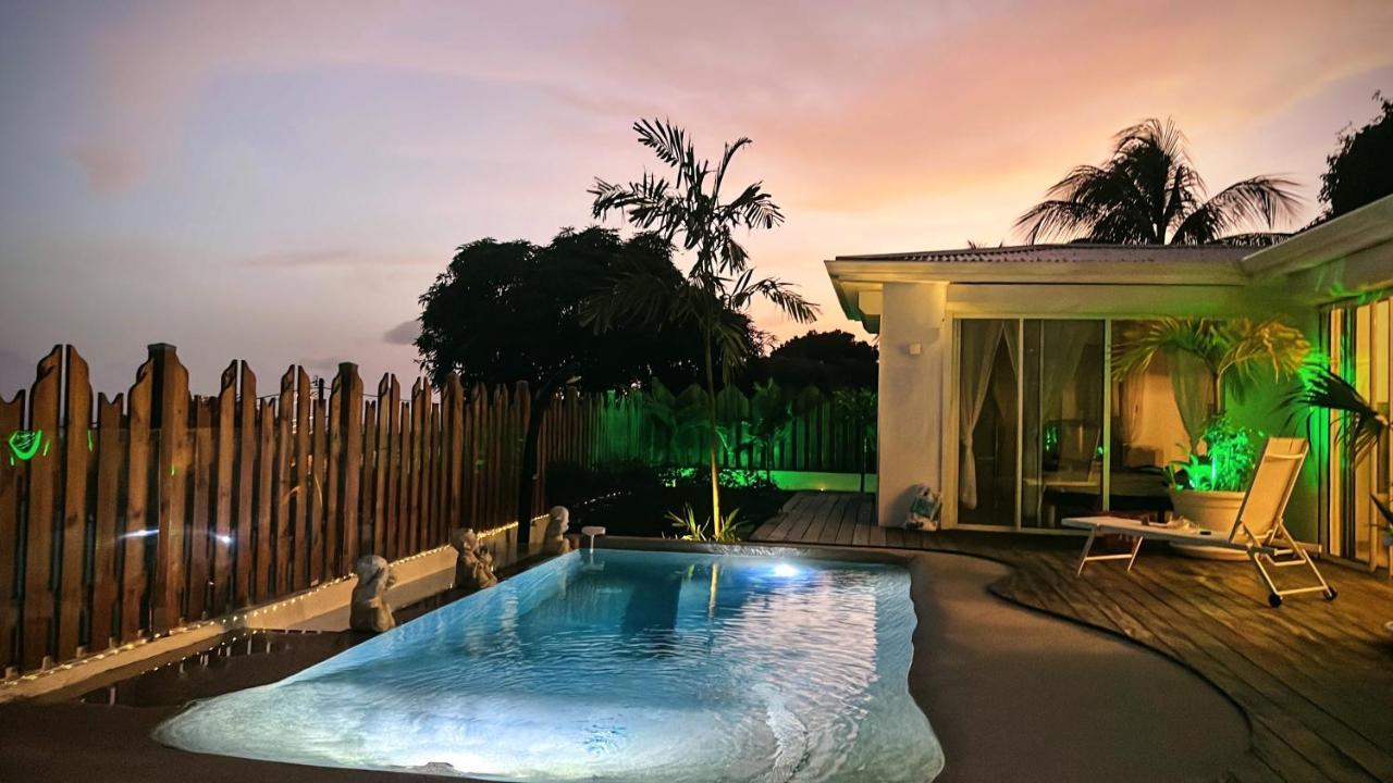 Villa Amaryllis luxueuse,piscine,vue mer,plage Sainte-Luce Eksteriør bilde