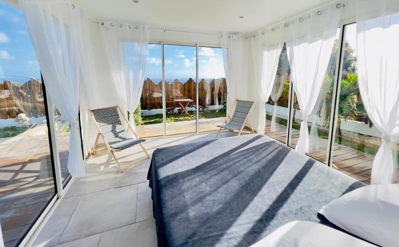 Villa Amaryllis luxueuse,piscine,vue mer,plage Sainte-Luce Eksteriør bilde