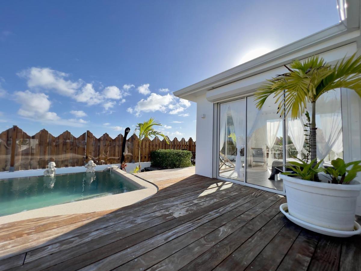 Villa Amaryllis luxueuse,piscine,vue mer,plage Sainte-Luce Eksteriør bilde