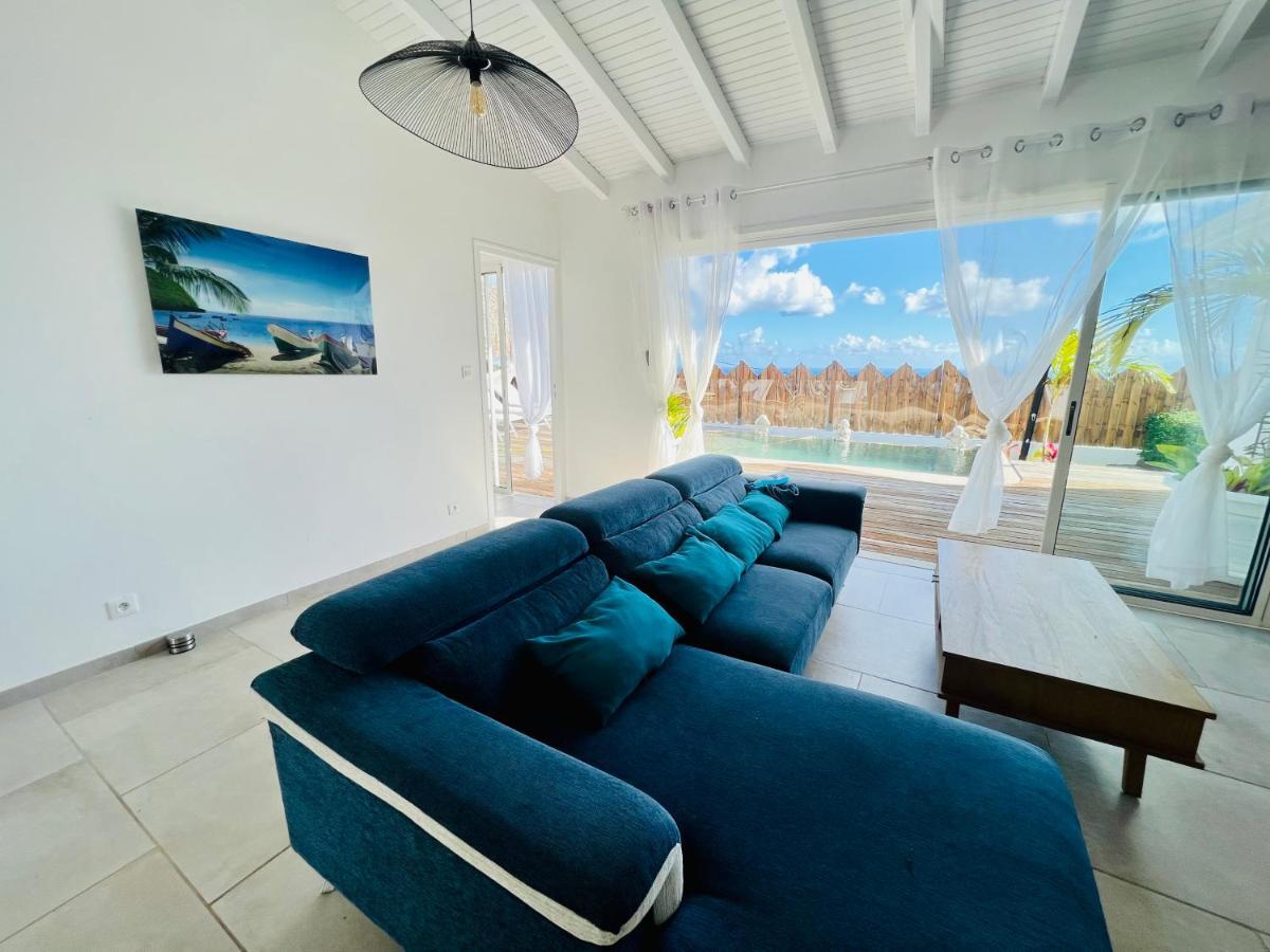Villa Amaryllis luxueuse,piscine,vue mer,plage Sainte-Luce Eksteriør bilde