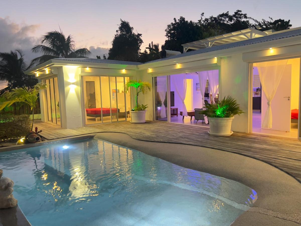 Villa Amaryllis luxueuse,piscine,vue mer,plage Sainte-Luce Eksteriør bilde