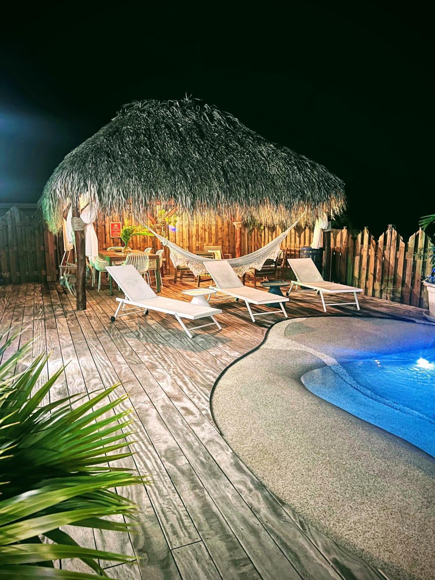 Villa Amaryllis luxueuse,piscine,vue mer,plage Sainte-Luce Eksteriør bilde