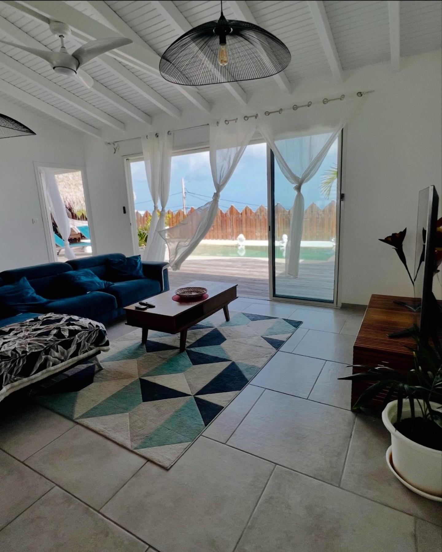 Villa Amaryllis luxueuse,piscine,vue mer,plage Sainte-Luce Eksteriør bilde