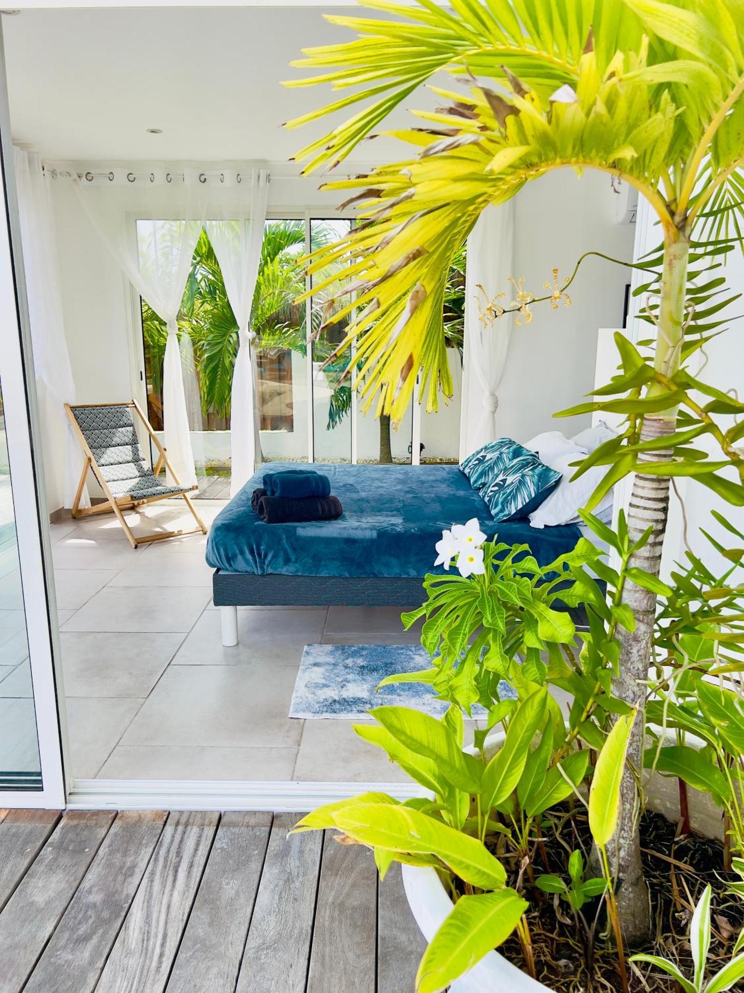 Villa Amaryllis luxueuse,piscine,vue mer,plage Sainte-Luce Eksteriør bilde
